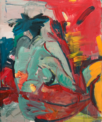 Malerei Ursula Joas 2004 - Bildtitel : Abschied