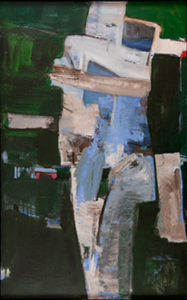 Malerei Ursula Joas 2011 - Bildtitel : Wiedersehen