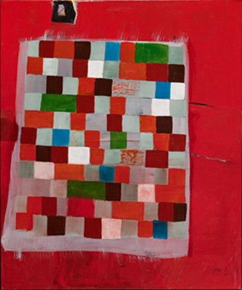 Malerei Ursula Joas  2012 - Bildtitel : Fliegender Teppich