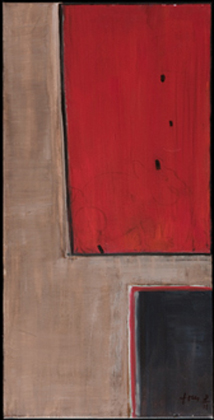 Malerei 2012 Ursula Joas - Bildtitel : Standpunkt