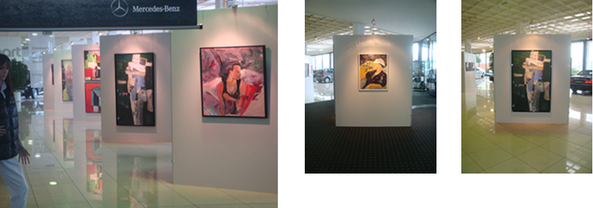 Ausstellung bei Mercedes-Hess, Trier 2011